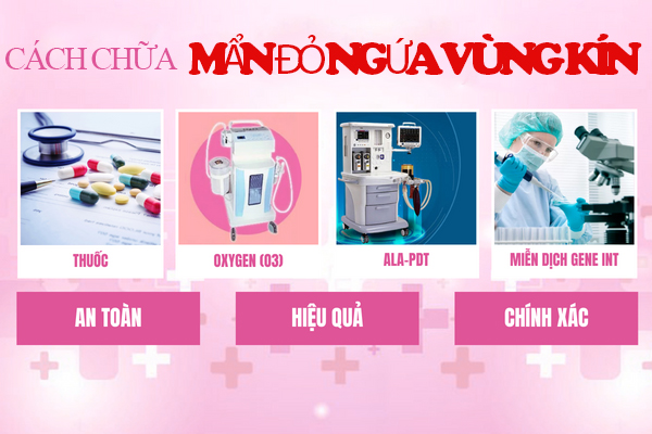 Cách chữa hiệu quả mẩn đỏ ngứa vùng kín ở nữ tại Phượng Đạt