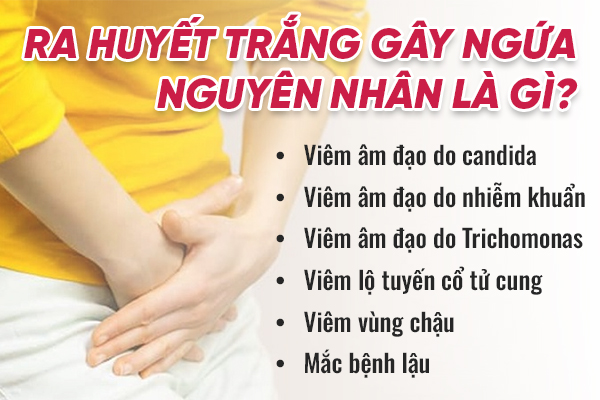 Ra huyết trắng gây ngứa khi nào cần thăm khám bác sĩ?
